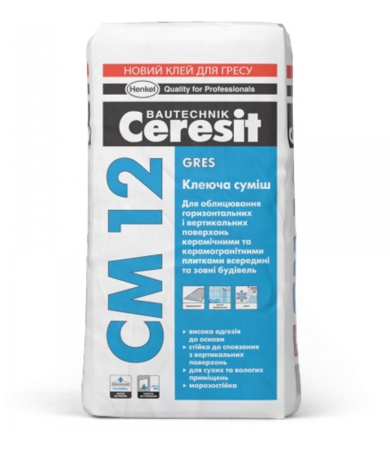 Ceresit СМ 12 Клей для плитки  25 кг
